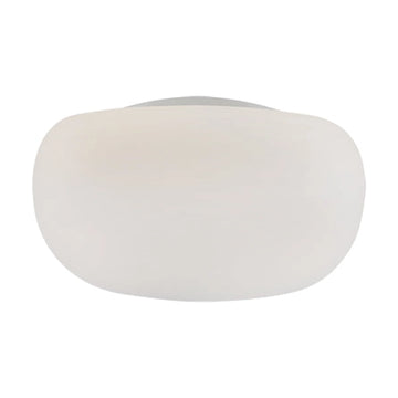 Radiant Cheesecake Ceiling Light Square White 250mm - image 01