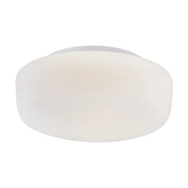 Radiant Cheesecake Ceiling Light Round White 250mm - image 01