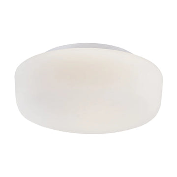 Radiant Cheesecake Ceiling Light Round White 250mm - image 01