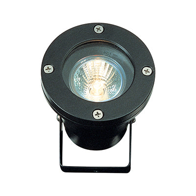 Radiant Spotlight Outdoor Die Cast Black 1xMR16 12V in Electrical & Lighting,Lighting,Exterior Lighting