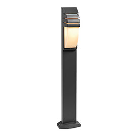 Radiant Picket Bollard Base Mount Black 1xE27 in Electrical & Lighting,Lighting,Exterior Lighting