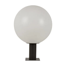 Radiant Sphere Pillar Outdoor 300mm Black - image 01