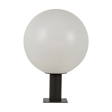 Radiant Sphere Pillar Outdoor 300mm Black - image 01