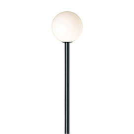Radiant Sphere Pole Light 230v 400mm Black excl Pole in Electrical & Lighting,Lighting,Exterior Lighting