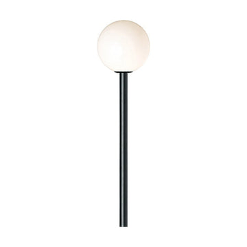 Radiant Sphere Pole Light 230v 400mm Black excl Pole - image 01