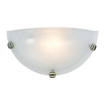Radiant Wall Light Street Satin Chrome E27 1x60w in Electrical & Lighting,Lighting,Interior Lighting