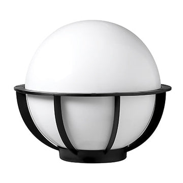 Radiant Sphere & Basket Pillar Outdoor 290mm Black in Electrical & Lighting,Lighting,Exterior Lighting