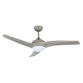 Radiant Mach One Ceiling Fan with Light & Remote Satin Titanium Dimmable in Electrical & Lighting,Lighting,Ceiling Fans