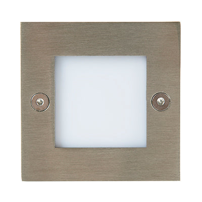 Radiant Foot Light Outdoor Recess Plain Stainless Steel LED 1x2w in Electrical & Lighting,Lighting,Exterior Lighting