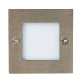 Radiant Foot Light Outdoor Recess Plain Stainless Steel LED 1x2w in Electrical & Lighting,Lighting,Exterior Lighting
