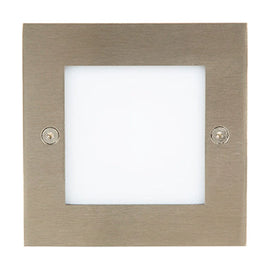 Radiant Foot Light Outdoor Recess Plain Stainless Steel LED 2.85W - image 01