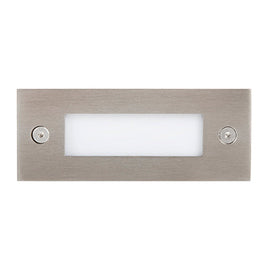 Radiant Foot Light Outdoor Recess Plain Stainless Steel LED 1.93w in Electrical & Lighting,Lighting,Exterior Lighting