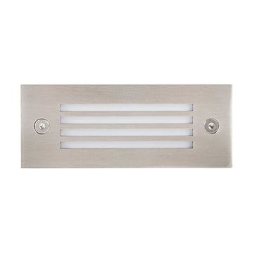 Radiant Foot Light Outdoor Recess Grid Stainless Steel - image 01
