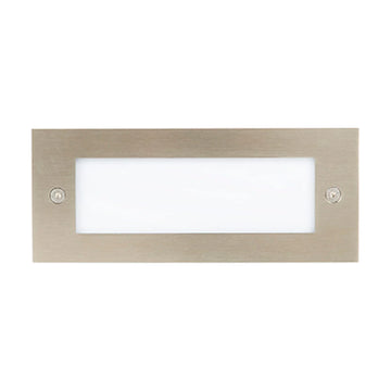 Radiant Foot Light Outdoor Recess Plain Satinless Steel LED 2.73w - image 01