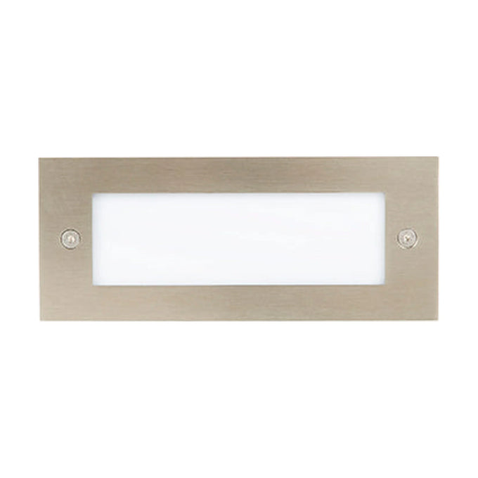 Radiant Foot Light Outdoor Recess Plain Satinless Steel LED 2.73w - image 01
