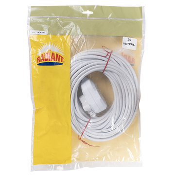 Radiant Extension Cord 20m 10Amp Double in Electrical & Lighting,Electrical Accessories,Multiplugs & Extension Cords