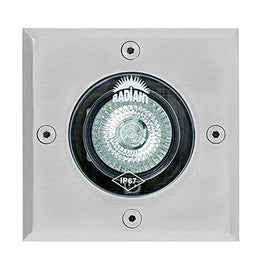 Radiant Ground Light Square Recessed Stainless Steel 1xGU10 in Electrical & Lighting,Lighting,Exterior Lighting