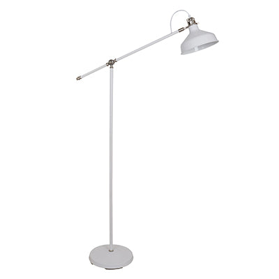 Radiant Floor Light Steel White & Satin Nickel 1xE27 in Electrical & Lighting,Lighting,Exterior Lighting