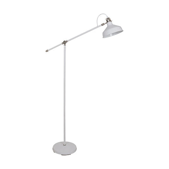Radiant Floor Light Steel White & Satin Nickel 1xE27 - image 01