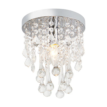 Radiant Crystal Ceiling Light Chrome E27 1x60w - image 01