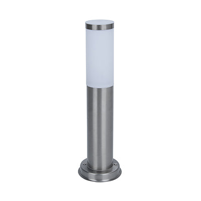 Radiant Slate Plain Bollard Outdoor 450mm Stainless Steel 1xE27 in Electrical & Lighting,Lighting,Exterior Lighting