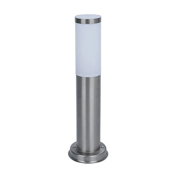 Radiant Slate Plain Bollard Outdoor 450mm Stainless Steel 1xE27 - image 01