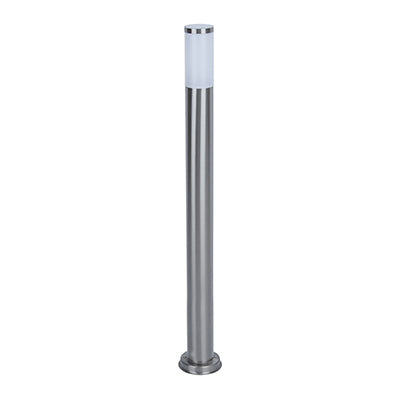 Radiant Slate Plain Bollard Outdoor 1100mm Stainless Steel 1xE27 in Electrical & Lighting,Lighting,Exterior Lighting