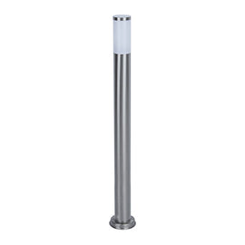 Radiant Slate Plain Bollard Outdoor 1100mm Stainless Steel 1xE27 in Electrical & Lighting,Lighting,Exterior Lighting