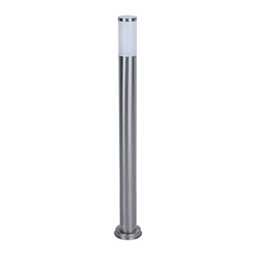 Radiant Slate Plain Bollard Outdoor 1100mm Stainless Steel 1xE27 in Electrical & Lighting,Lighting,Exterior Lighting