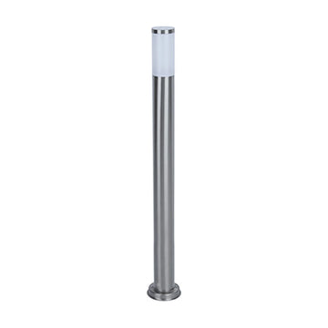 Radiant Slate Plain Bollard Outdoor 1100mm Stainless Steel 1xE27 - image 01