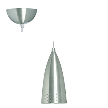 Radiant Pendant Alum.Satin Chrome E27 1x60w in Electrical & Lighting,Lighting,Interior Lighting