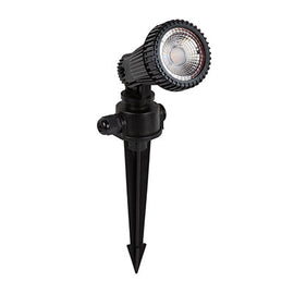 Radiant Spotlight Spike Outdoor Black LED 1x7w 3000K in Electrical & Lighting,Lighting,Exterior Lighting