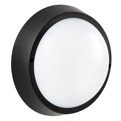 Radiant Bulkhead Round Black LED 10w 4000K in Electrical & Lighting_Interior Lighting