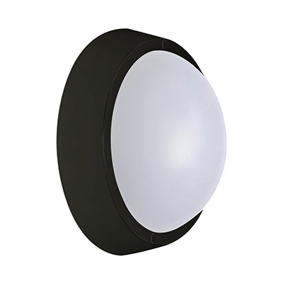 Radiant Bulkhead Round Black LED 1x30W 4000K in Electrical & Lighting_Interior Lighting