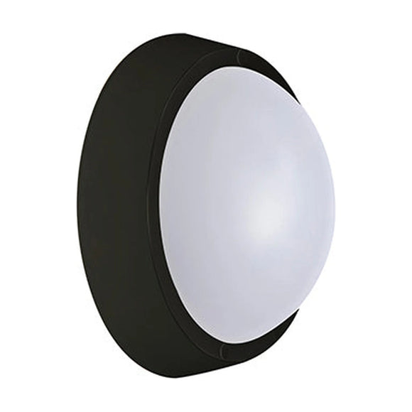 Radiant Bulkhead Round Black LED 1x30W 4000K - image 01