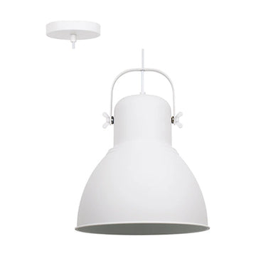 Radiant Pendant Steel 320mm White E27 1x40w - image 01