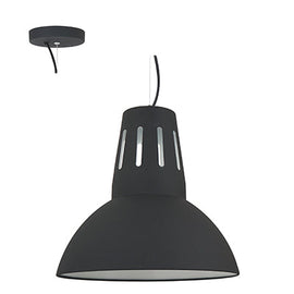 Radiant Pendant Steel 345mm Charcoal Grey E27 1x40w in Electrical & Lighting,Lighting,Interior Lighting