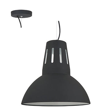 Radiant Pendant Steel 345mm Charcoal Grey E27 1x40w in Electrical & Lighting,Lighting,Interior Lighting