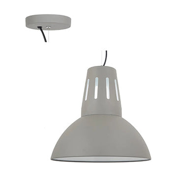 Radiant Pendant Steel 345mm Grey E27 1x40w - image 01