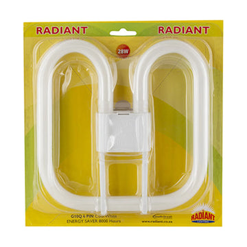 Radiant Fluorescent 2D G10q 4 Pin 28w 4000K - image 01