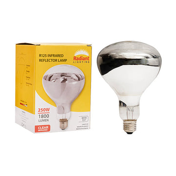 Radiant Infrared R125 E27 250W Clear 3000h - image 01