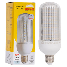 Radiant Prismatic Lamp 13w LED E27 4000K N in Electrical & Lighting,Lighting,Globes & Tubes