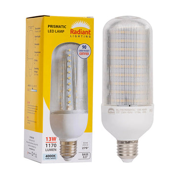Radiant Prismatic Lamp 13w LED E27 4000K N - image 01
