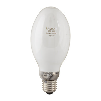 Radiant HPS Elliptical E27 70w 16000h Internal Ignitor in Electrical & Lighting,Lighting,Globes & Tubes