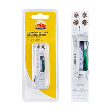 Radiant Mechanical Industry Timer 24hr IP20 On/Off Progemas 0.5W - image 01