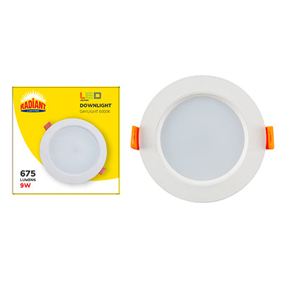 Radiant Downlight White LED 9w 6000K (D113) in Electrical & Lighting,Lighting,Interior Lighting