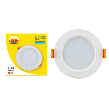 Radiant Downlight White LED 15W 6000K (D114) in Electrical & Lighting,Lighting,Interior Lighting