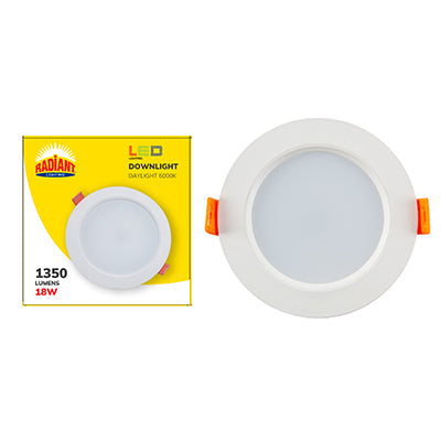 Radiant Downlight White LED 18w 6000K (D116) in Electrical & Lighting,Lighting,Interior Lighting