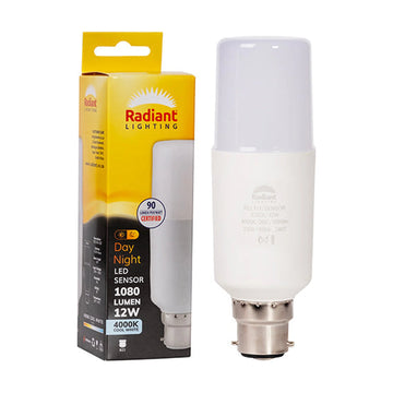 Radiant LED Stick Lamp T44 Day/Night Sensor 12w B22 4000K N - image 01