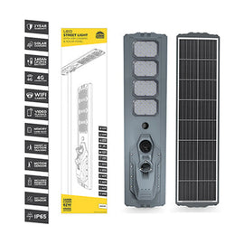 Radiant Solar Street Light with 4G Camera LED 62w = Traditional 400w - image 01
